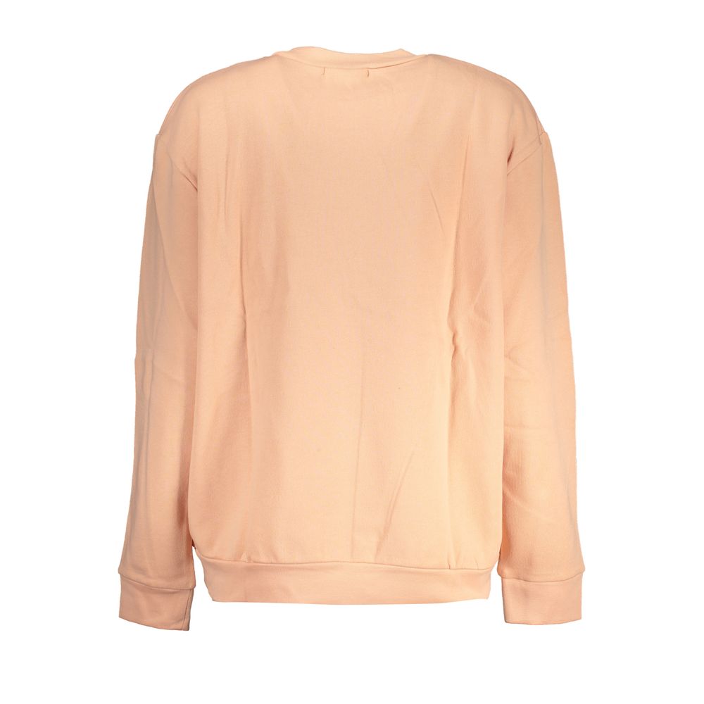 Cavalli Class Pink Cotton Women Sweater - Luxe Casual Chic