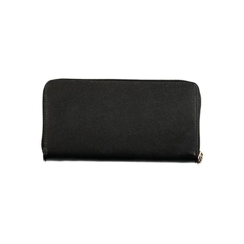 Portefeuille en Cuir Noir Patrizia Pepe - Élégance et Fonctionnalité