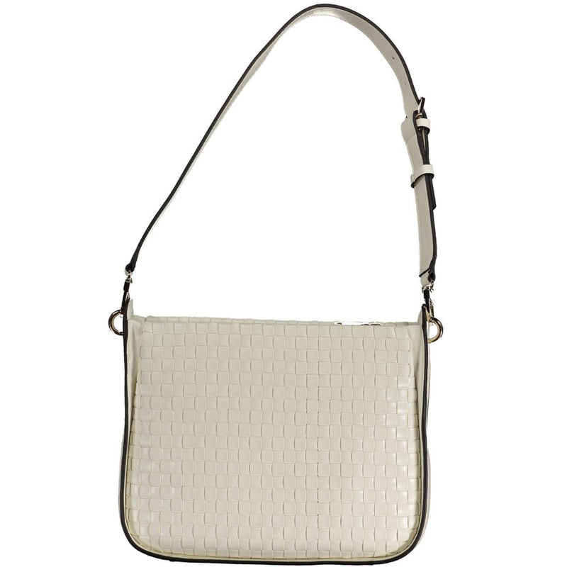 Guess Jeans Majka Bag - Élégant Sac Blanc pour Femme