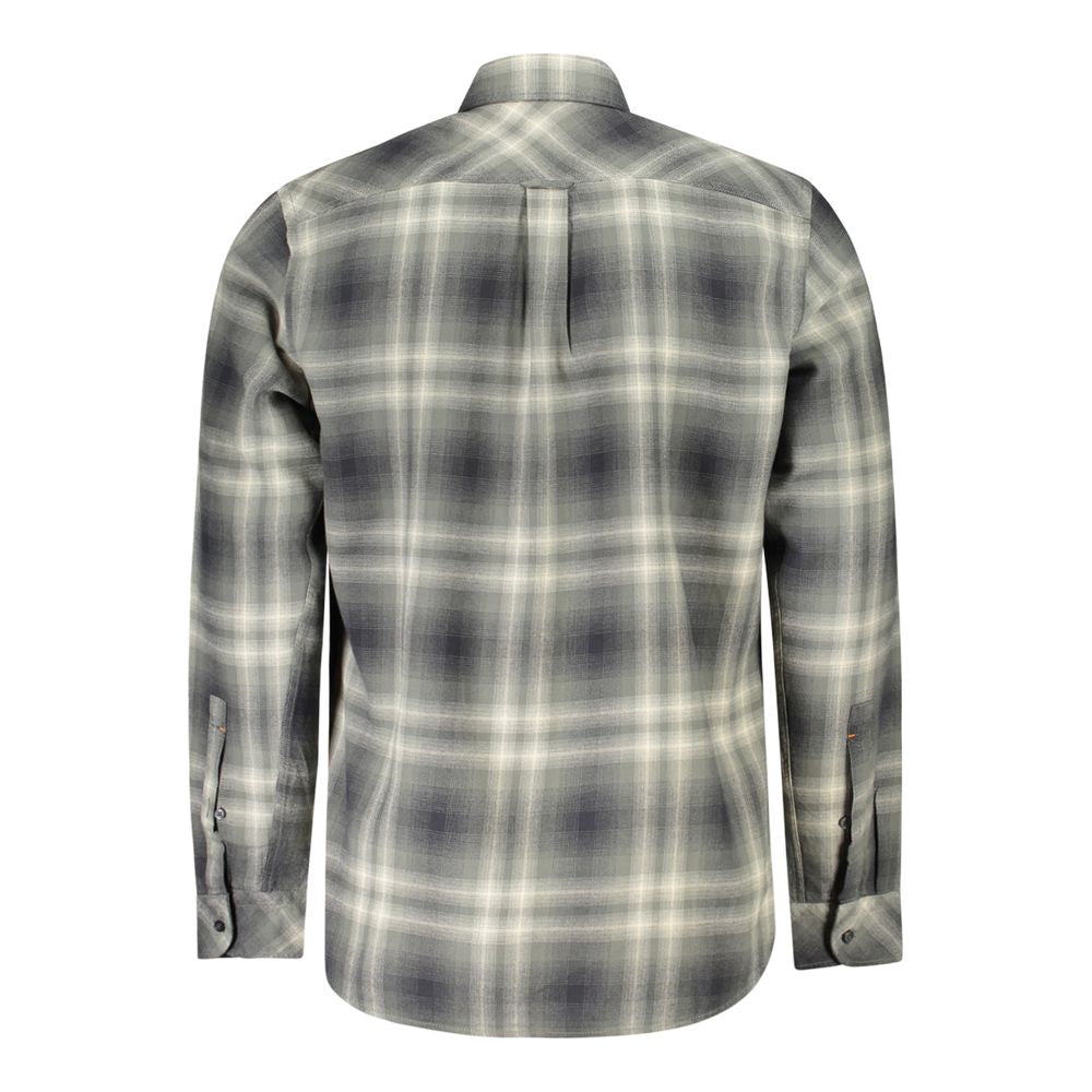Chemise en coton Hugo Boss Green