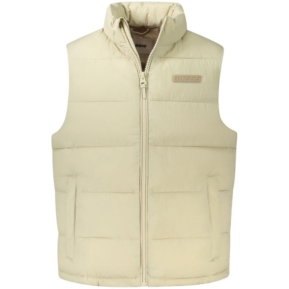 Veste homme en polyamide beige Guess Jeans
