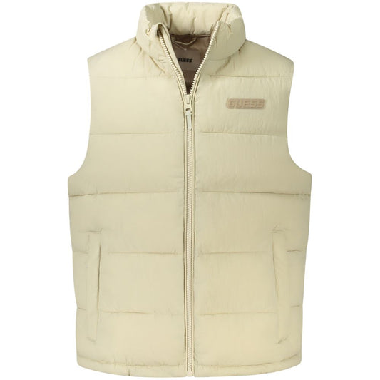 Veste homme en polyamide beige Guess Jeans
