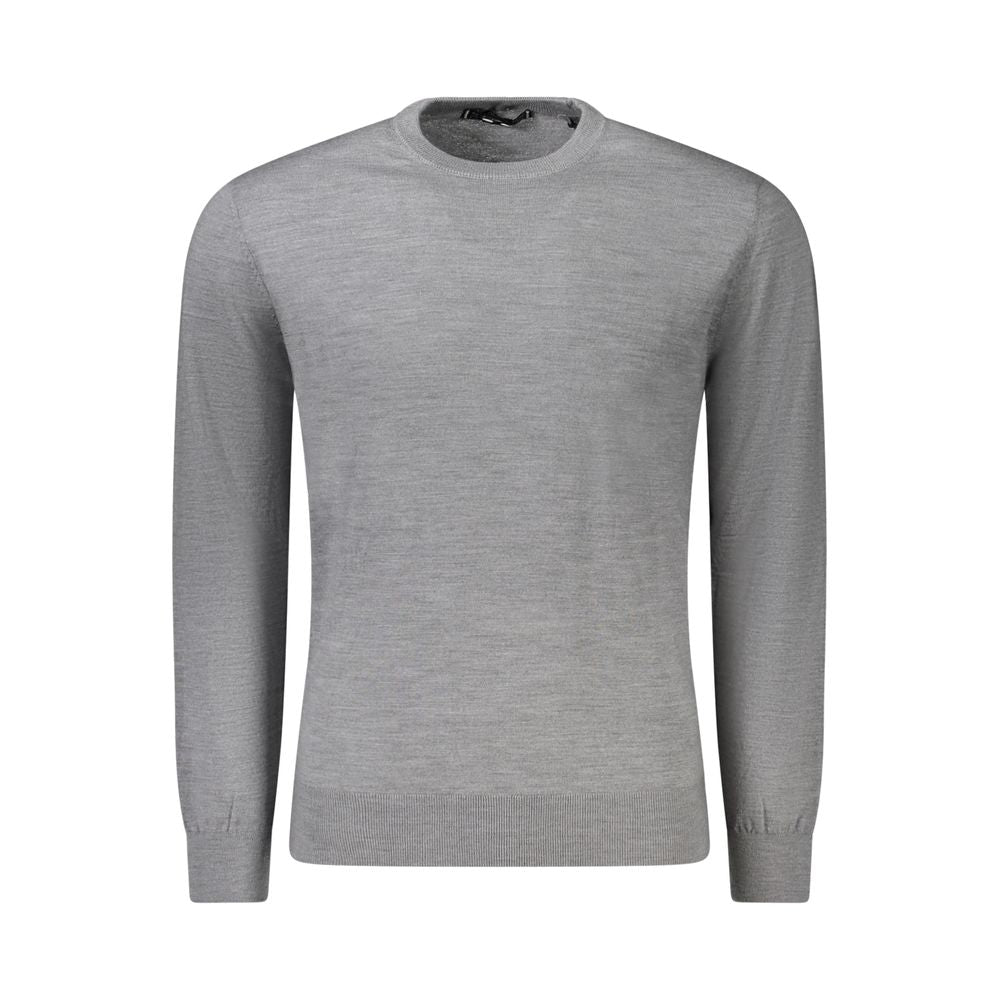 Pull en Laine Gris Guess Jeans pour Homme