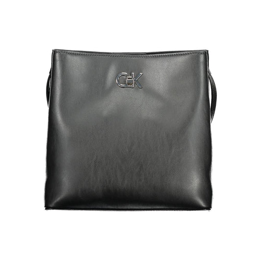Sac à main en polyester noir Calvin Klein