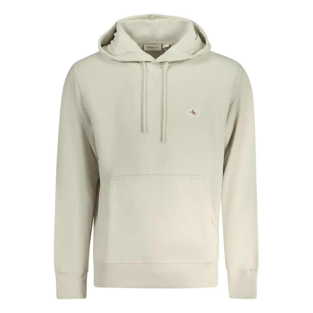 Pull en coton beige Calvin Klein pour homme