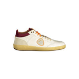 Blauer White Polyester Sneaker - Stylish Comfort for Every Occasion