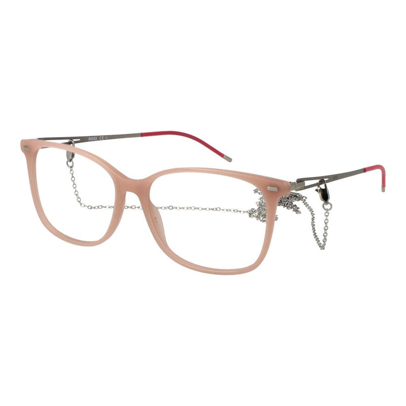 Hugo Boss Cream Women Glasses Frame - Stylish Acetate Eyewear