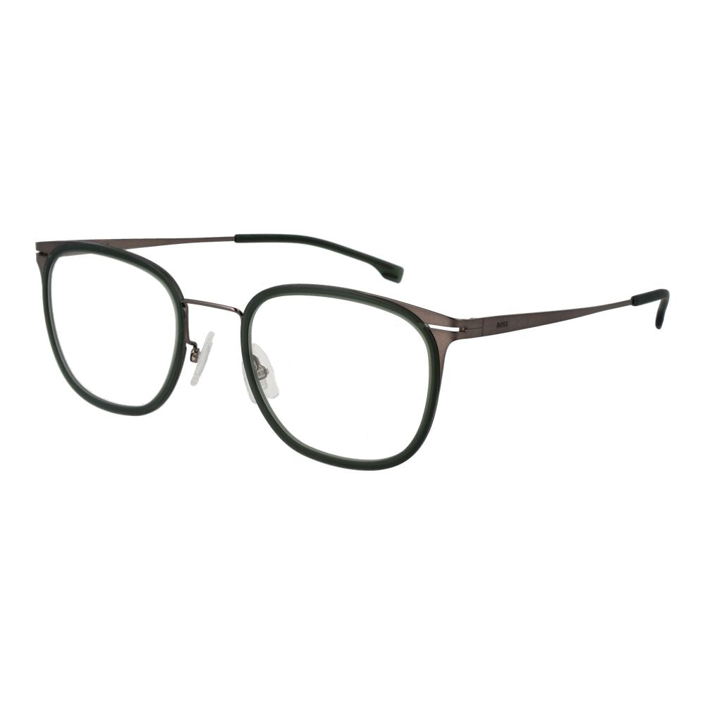 Monture de lunettes Hugo Boss verte pour homme