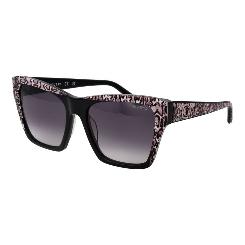 Guess Black Square Sunglasses for Women - Stylish UV Protection