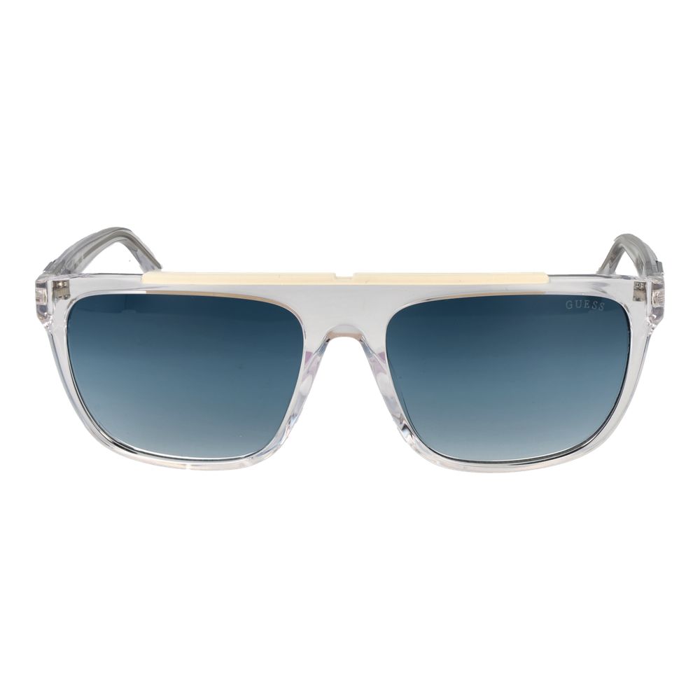 Lunettes de soleil transparentes pour hommes Guess