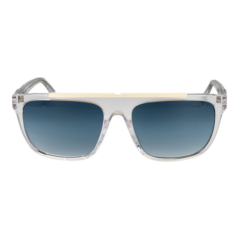 Lunettes de soleil transparentes pour hommes Guess