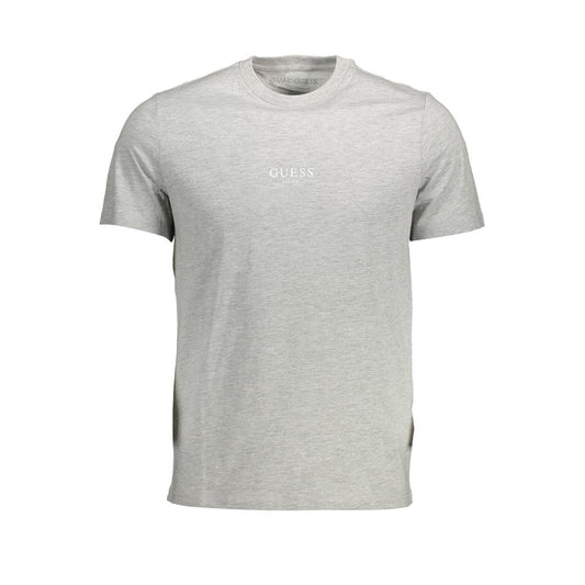 T-shirt homme en coton gris Guess Jeans
