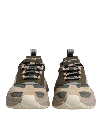 Dolce & Gabbana Multicolor Daymaster Low Top Sneakers Shoes