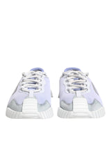 Dolce & Gabbana Purple White NS1 Lace Up Low Top Sneakers