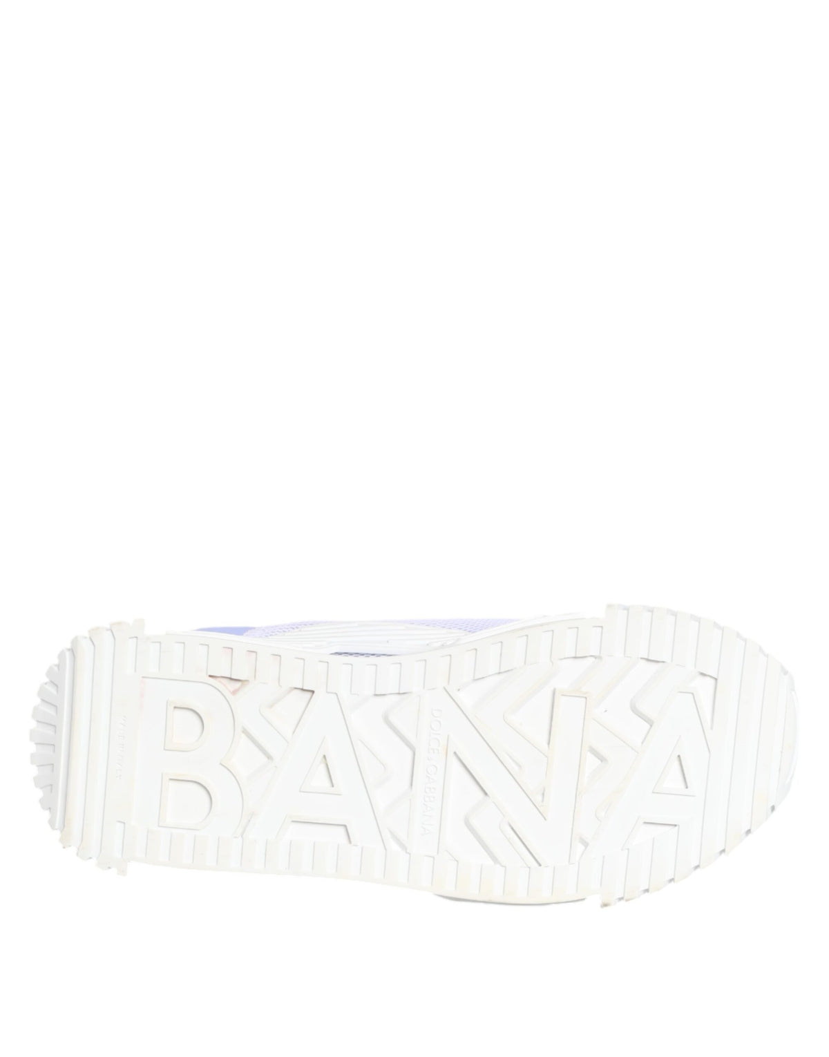Dolce & Gabbana Purple White NS1 Lace Up Low Top Sneakers