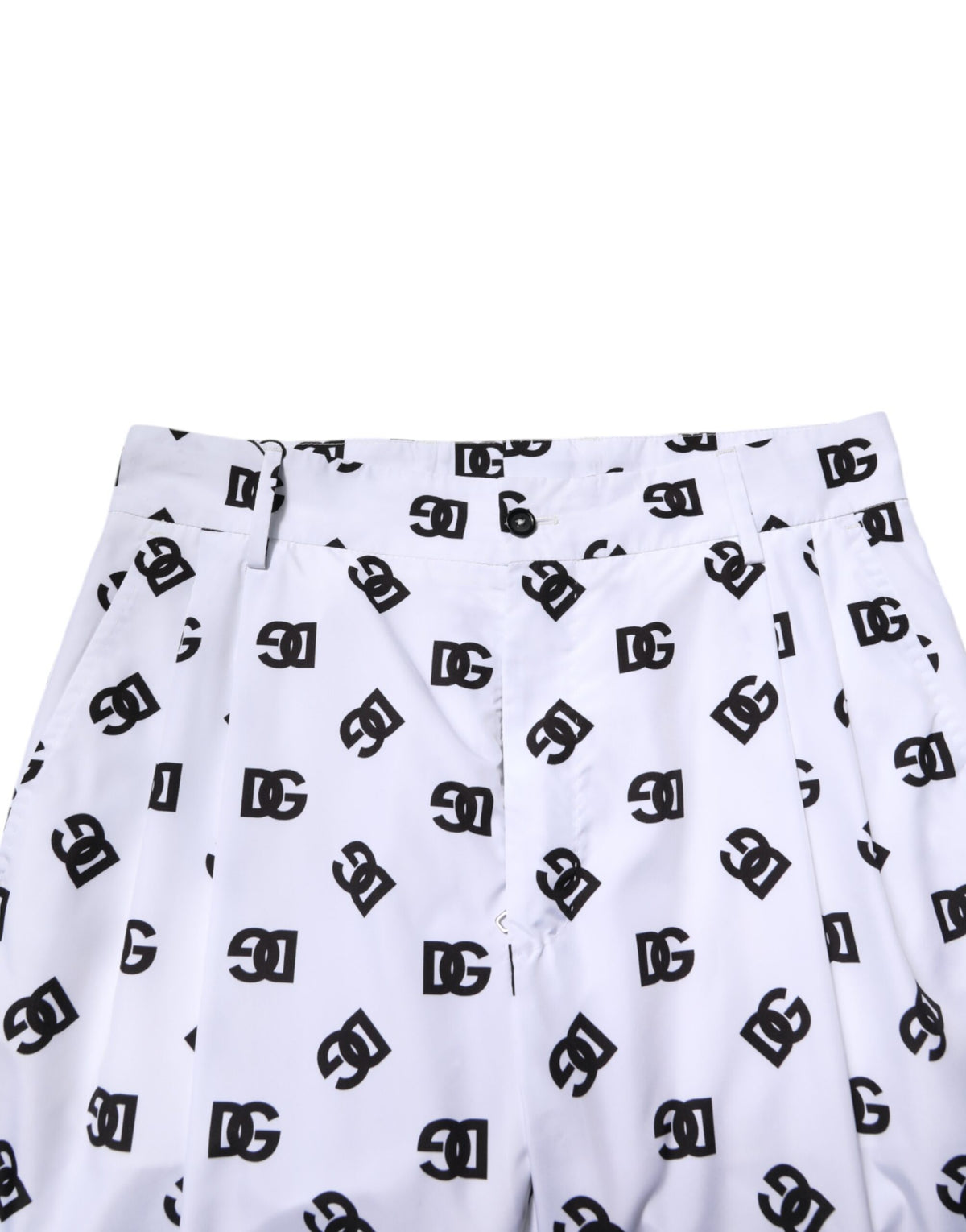 Pantalon en jean skinny en coton blanc avec logo Dolce &amp; Gabbana
