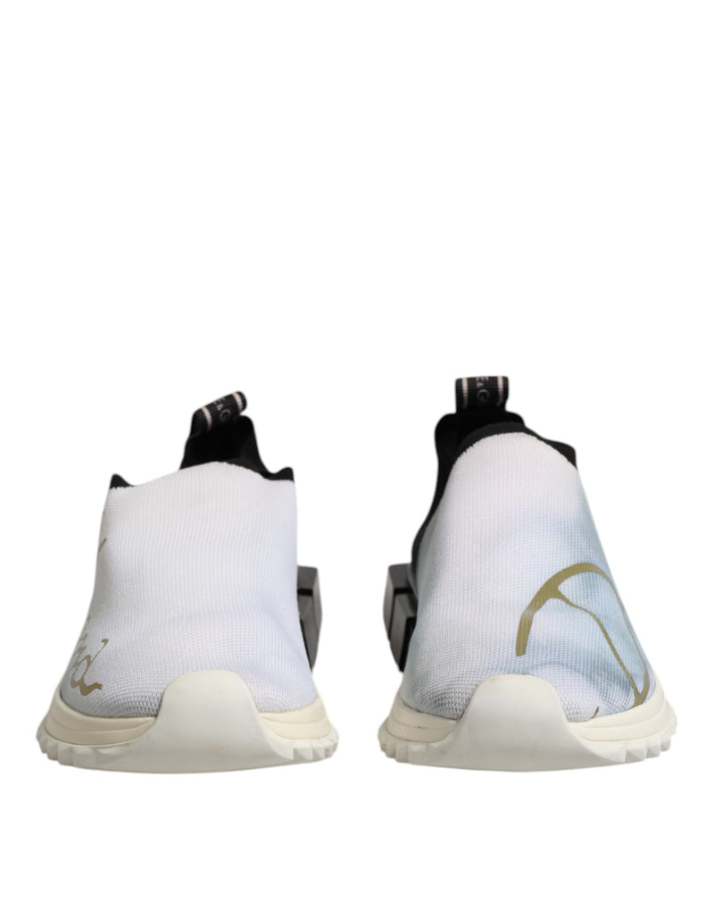 Dolce & Gabbana Sorrento Low Top Sneakers - White/Black
