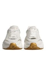 Dolce & Gabbana White Gold Daymaster Low Top Sneakers