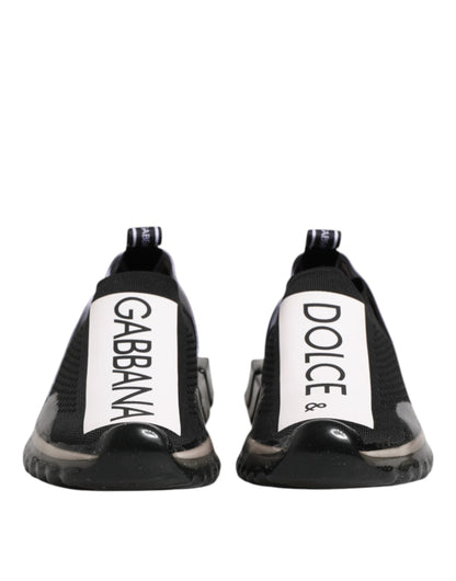 Dolce & Gabbana Zwarte Sorrento Slip-on Lage Sneakers