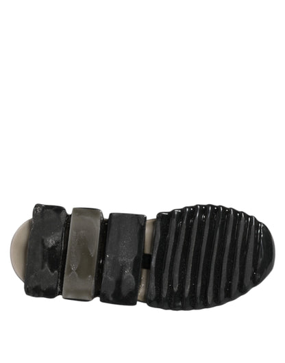 Dolce & Gabbana Zwarte Sorrento Slip-on Lage Sneakers