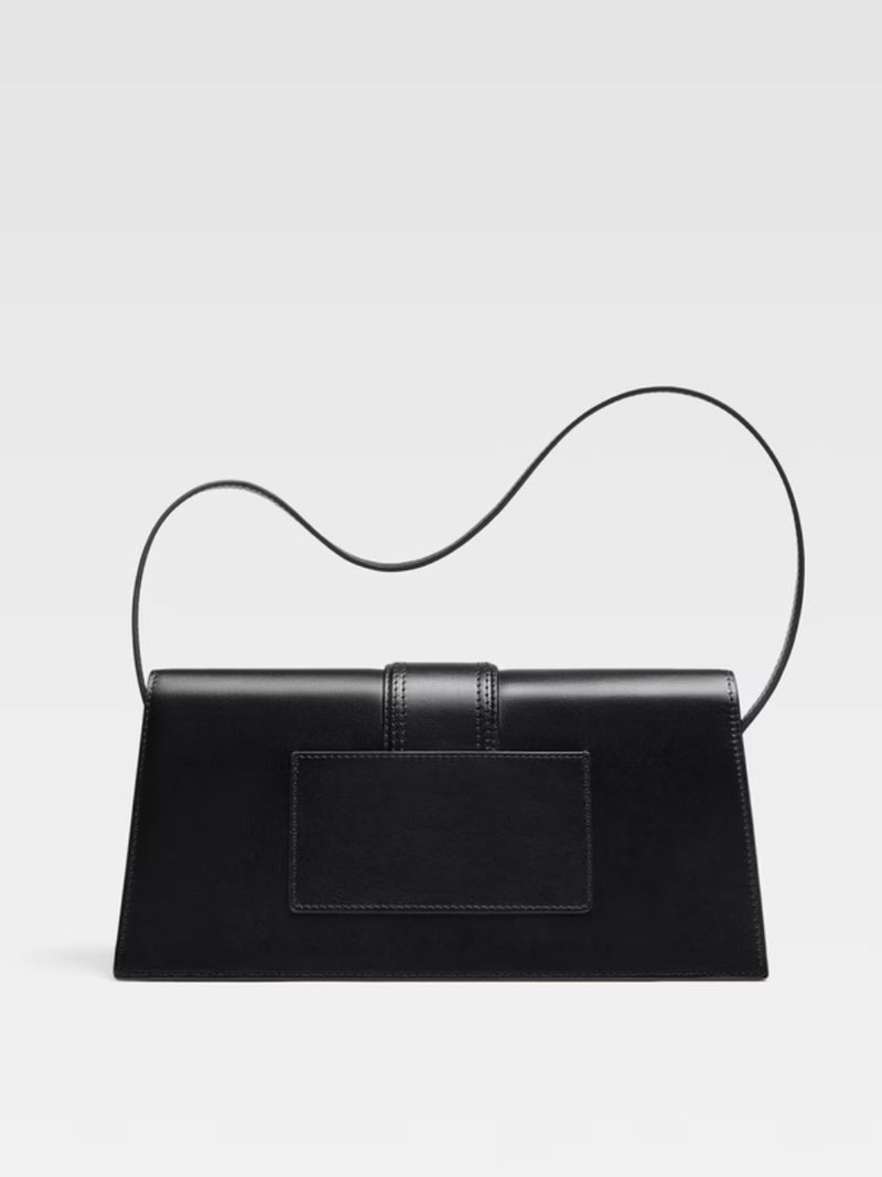 Jacquemus Black Leather Le Bambino Long Bag - Elegant & Functional