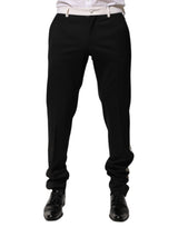 Pantalon en laine rayé noir et blanc pour homme de Dolce &amp; Gabbana