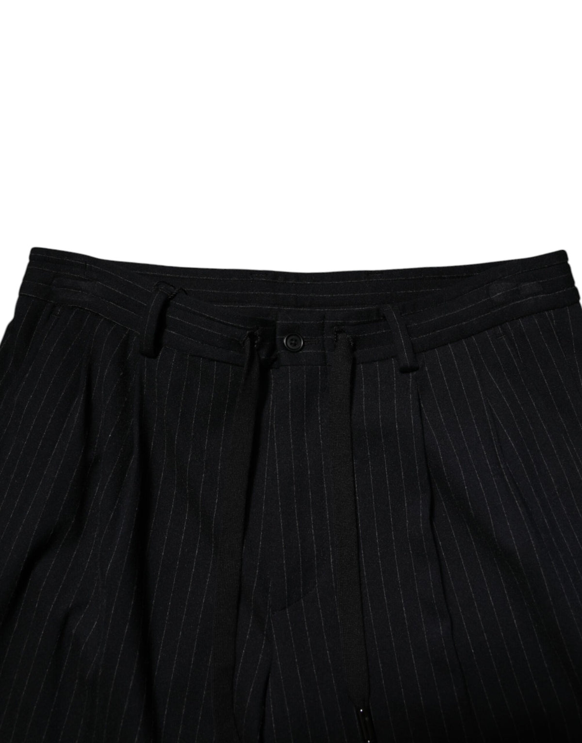 Pantalon homme Dolce &amp; Gabbana, slim, en viscose, rayures noires.