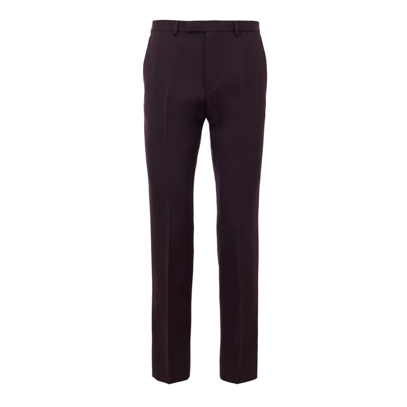 Gucci Bordeaux wollen jeans, denim