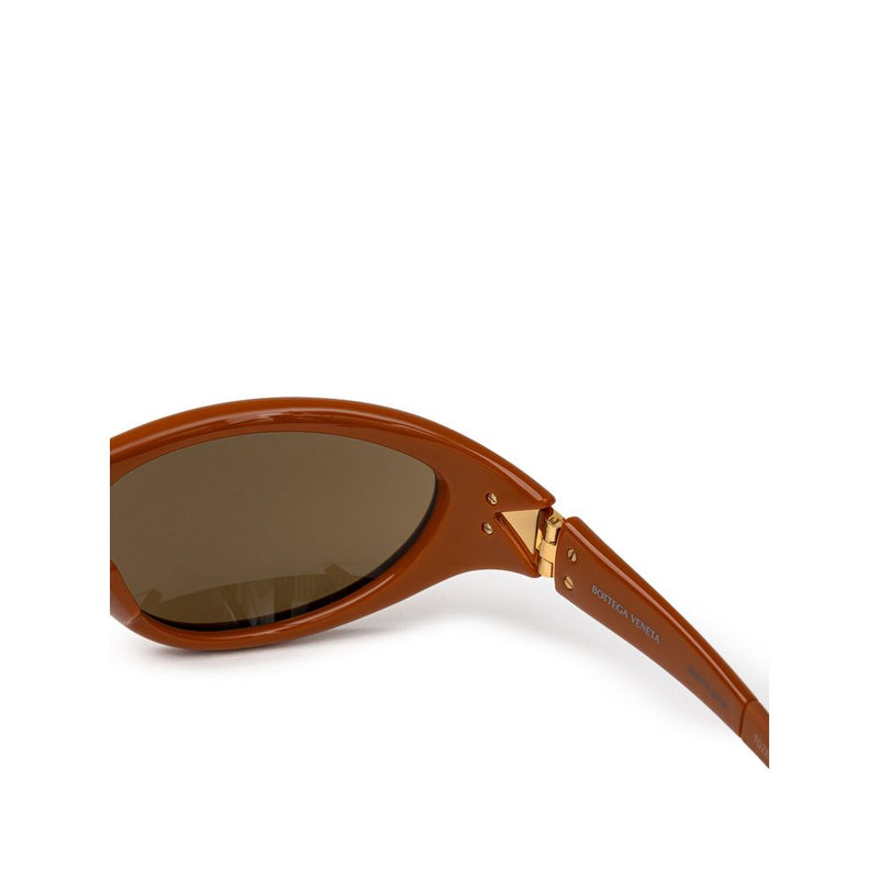 Bottega Veneta Brown Acetate Sunglasses - Luxury Eyewear