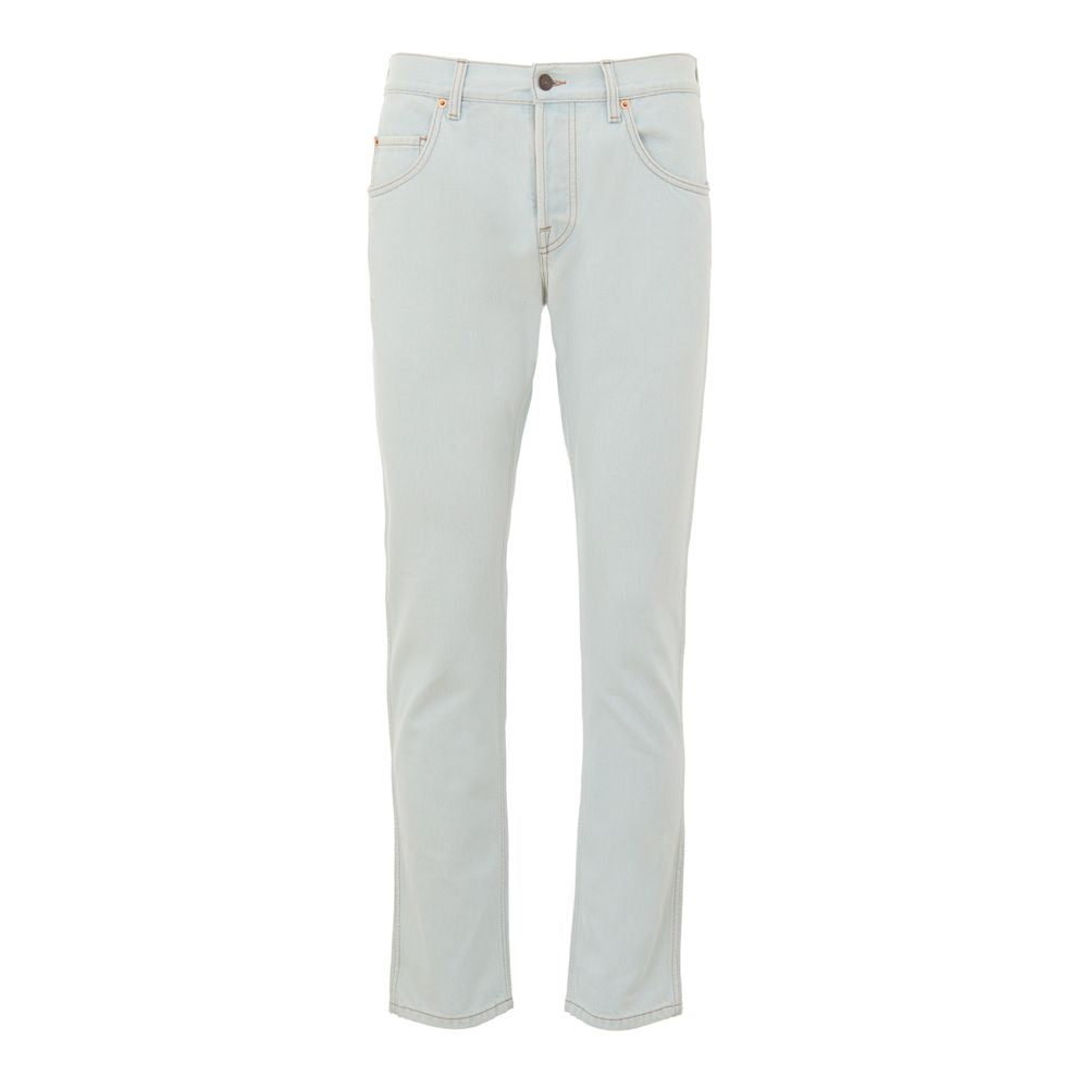 Jean en jean bleu coton Gucci