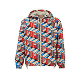 Vestes et manteaux en polyamide multicolore de Gucci