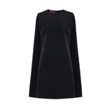 Gucci Black Wool Short Sleeveless Bell Dress