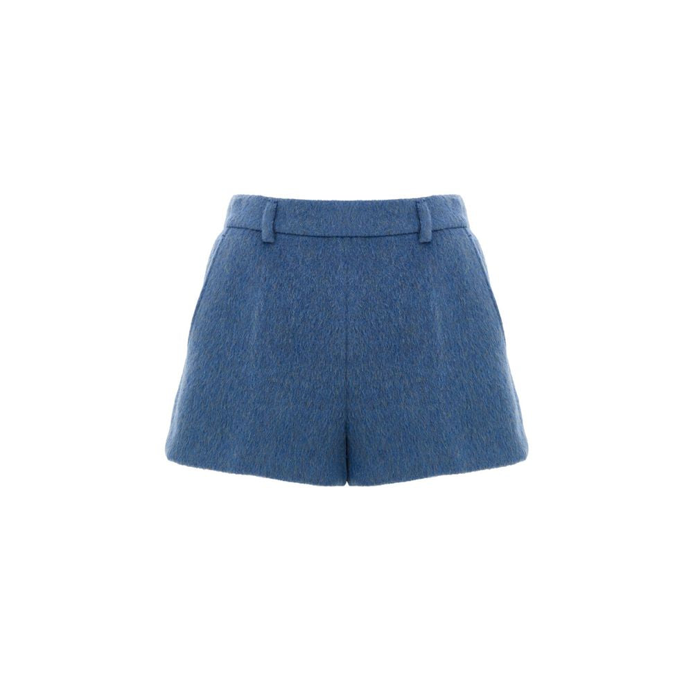 Gucci Blue Wool Short - Luxury Women's Shorts