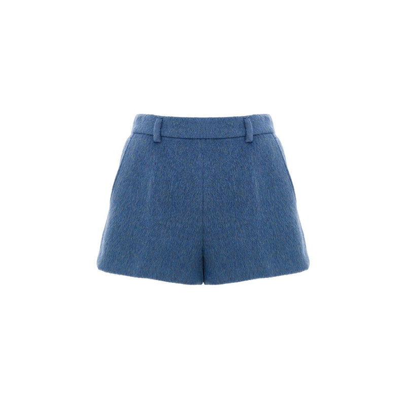 Gucci Blue Wool Short - Luxury Women's Shorts