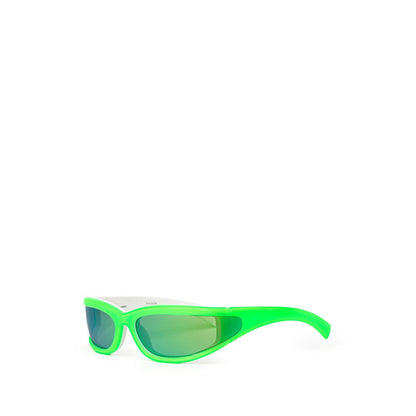 Bottega Veneta Green Acetate Sunglass