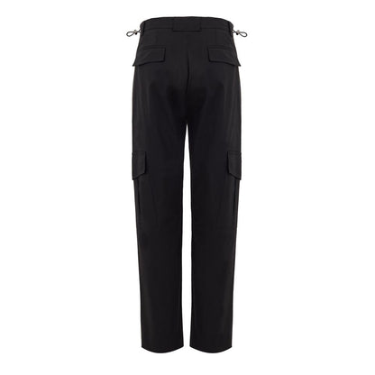 Dolce & Gabbana Black Cotton Cargo Pant
