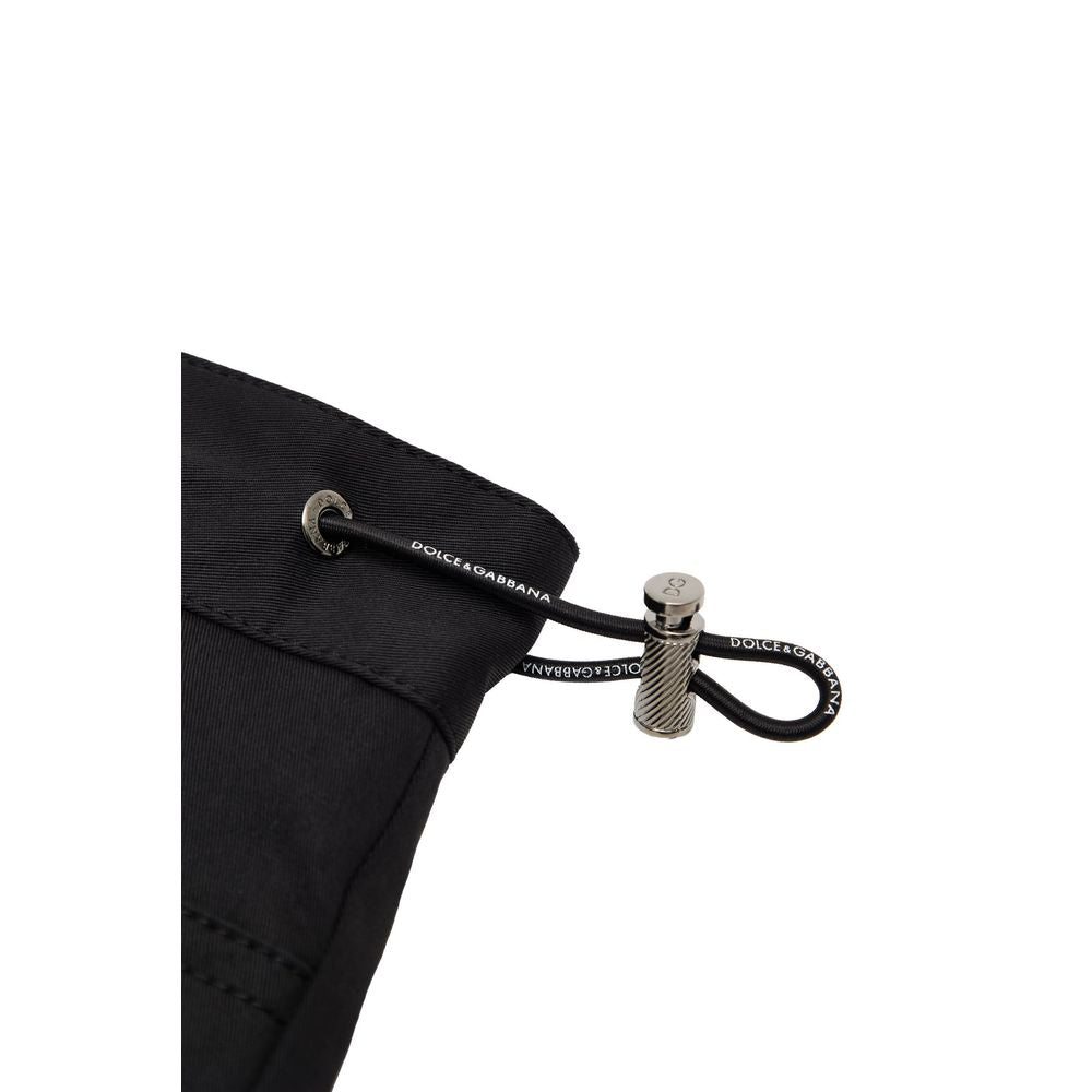 Dolce & Gabbana Black Cotton Cargo Pant