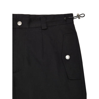 Dolce & Gabbana Black Cotton Cargo Pant
