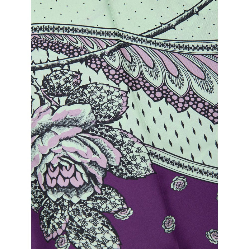 Gucci Green Silk Pant - Print Palazzo Pants