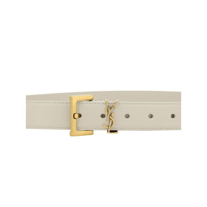 Ceinture en cuir Saint Laurent