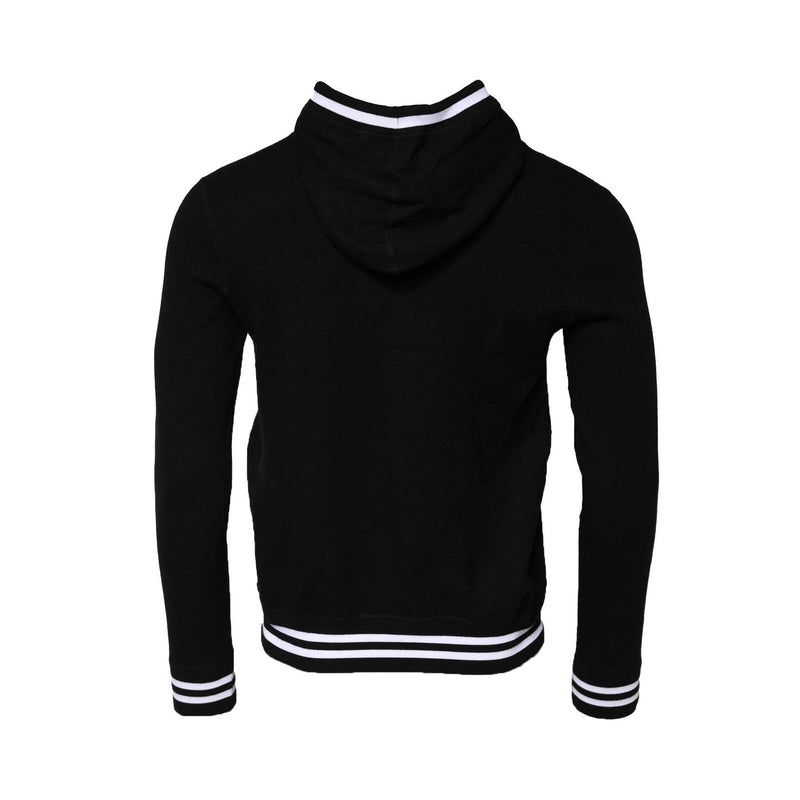 Dolce &amp; Gabbana Zwarte Hoodie met Logo Print