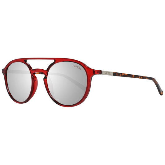 Guess Red Unisex Sunglass