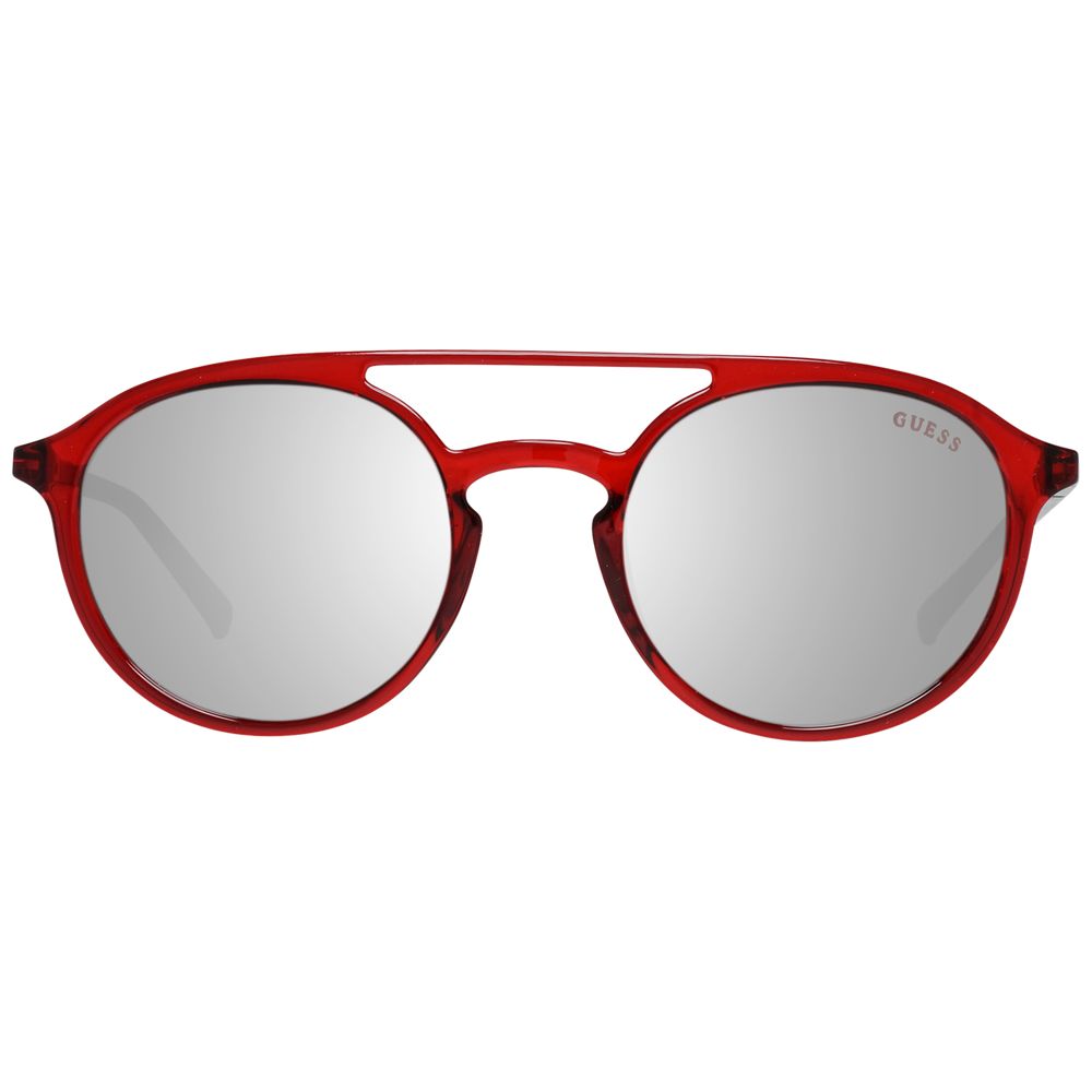 Guess Red Unisex Sunglass