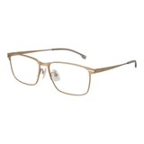 Monture de lunettes Hugo Boss dorée pour homme