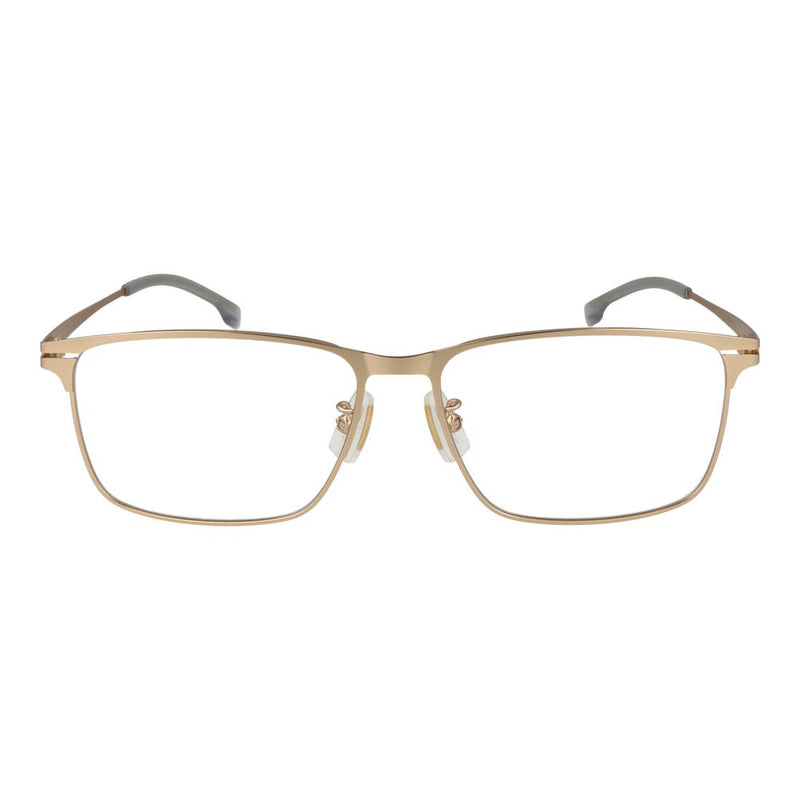Monture de lunettes Hugo Boss dorée pour homme