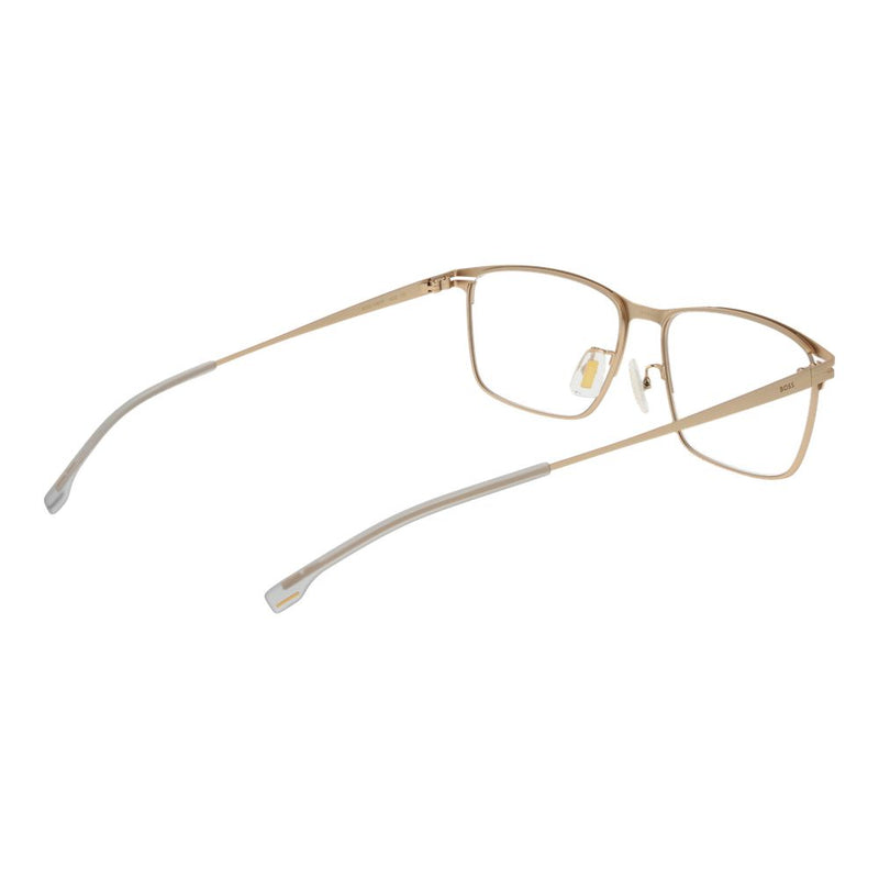 Monture de lunettes Hugo Boss dorée pour homme