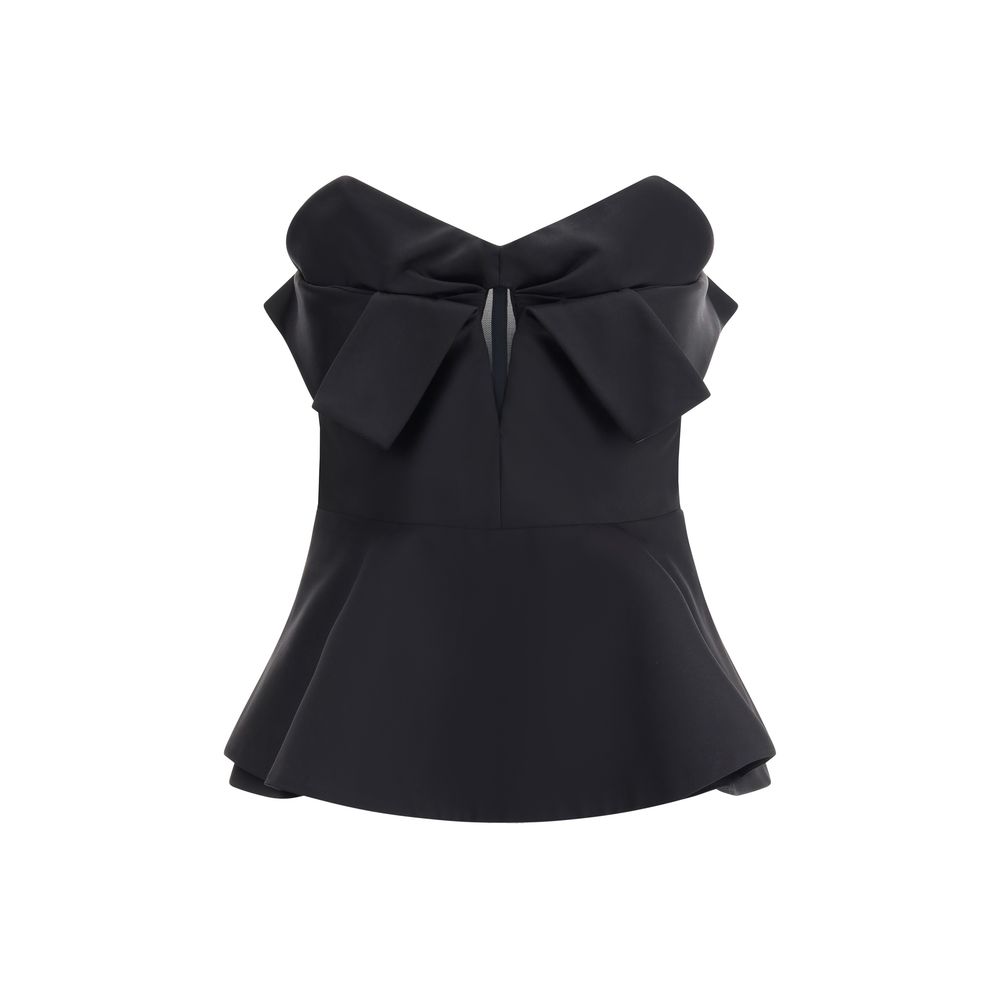 Top-corset sans manches d'Alexander McQueen