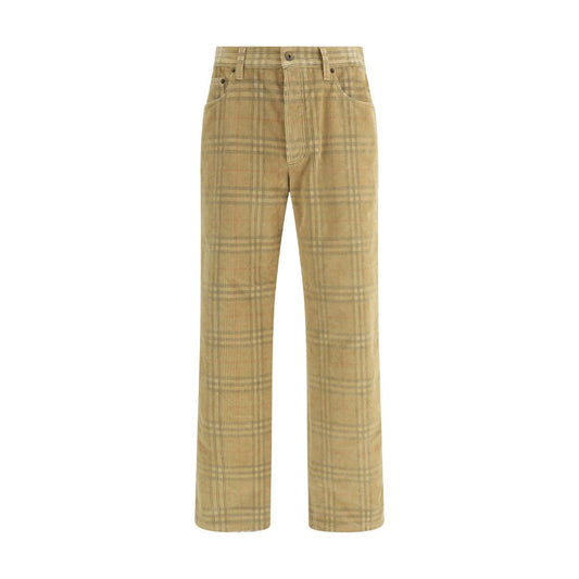 Burberry fluwelen broek