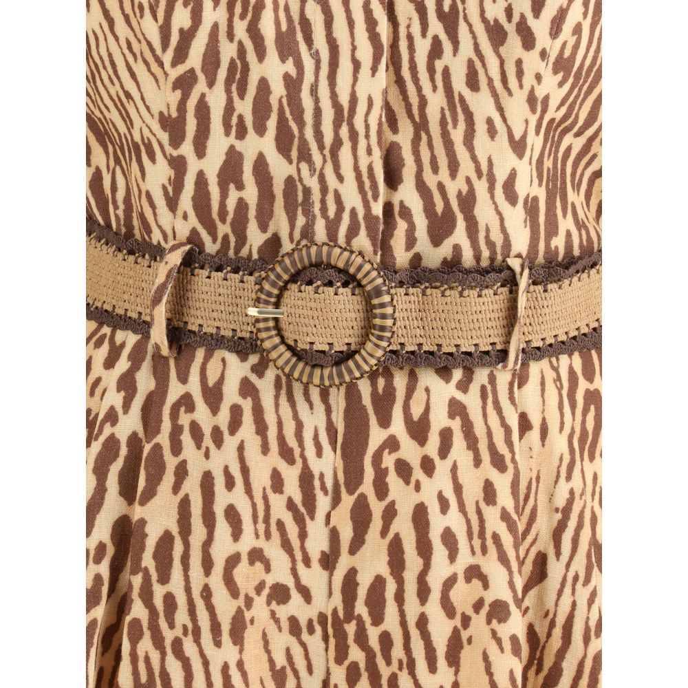 Zimmermann Leopard short Dress