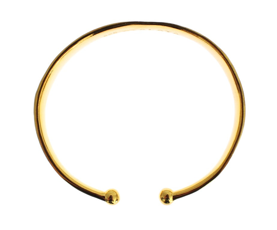 Nialaya CZ gouden sterling 925 zilveren armband